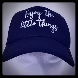 Tiny Trucker Enjoy the little things hat